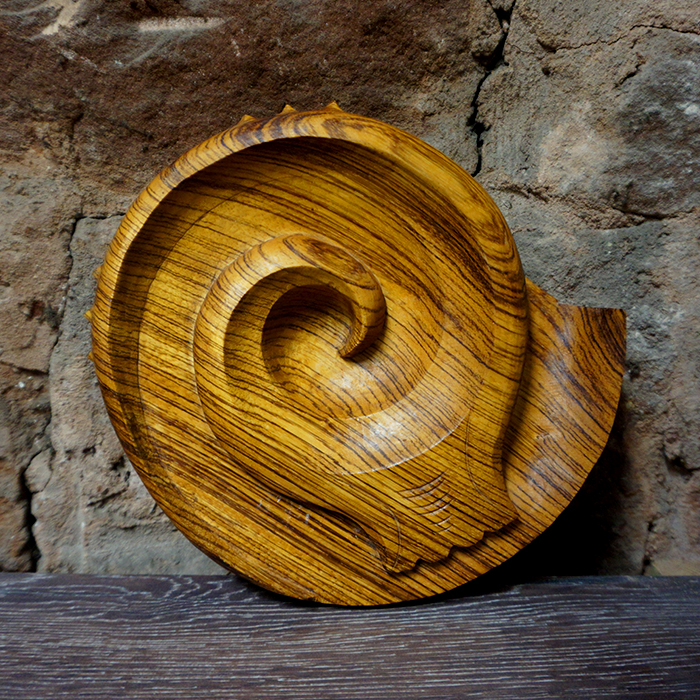Contemporary Sculptural Wooden Shell