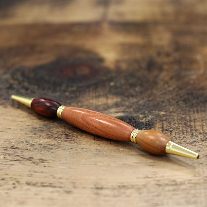 Pink Ivory Rosewood Double Teachers’ Pen